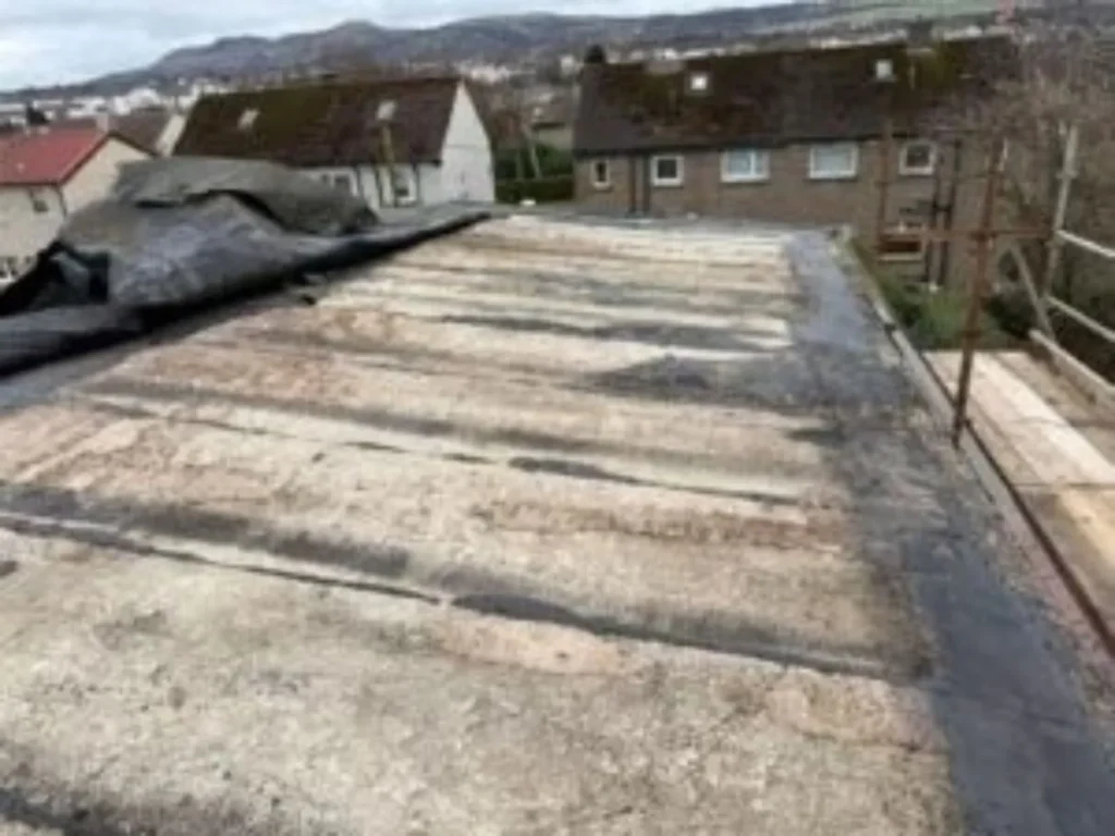 Cracks Or Punctures On Flat Roofs