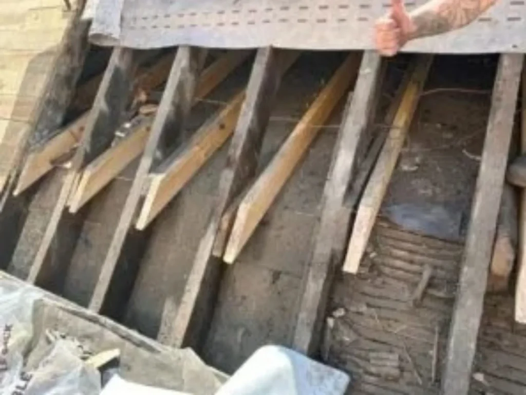 Damaged Flashing Or Rotten Timber